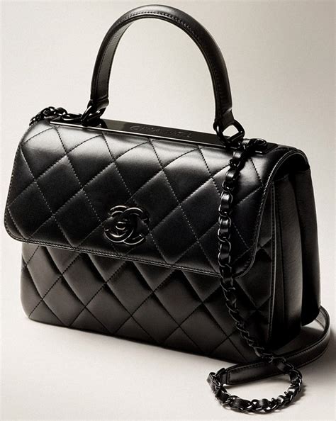 chanel trendy cc black|chanel trendy cc cost.